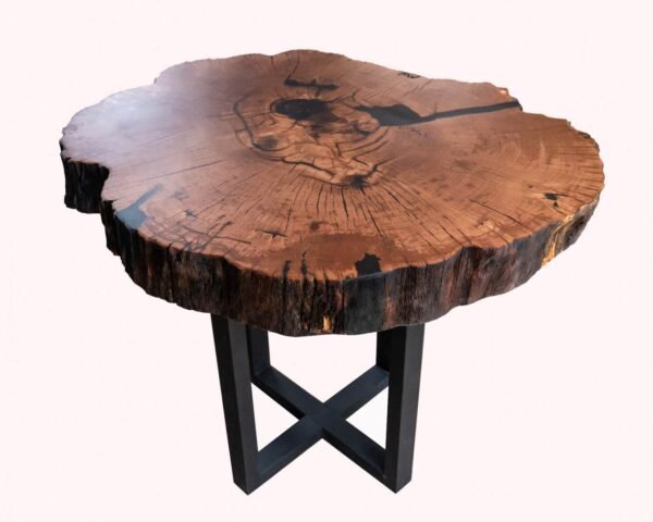 Măsuță de cafea din lemn masiv de stejar