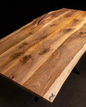 masa dn lemn masiv cu rasina